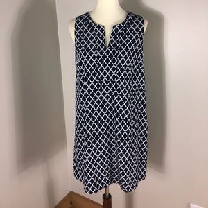 Large Maternity Navy Sheath Dress by PinkBlush